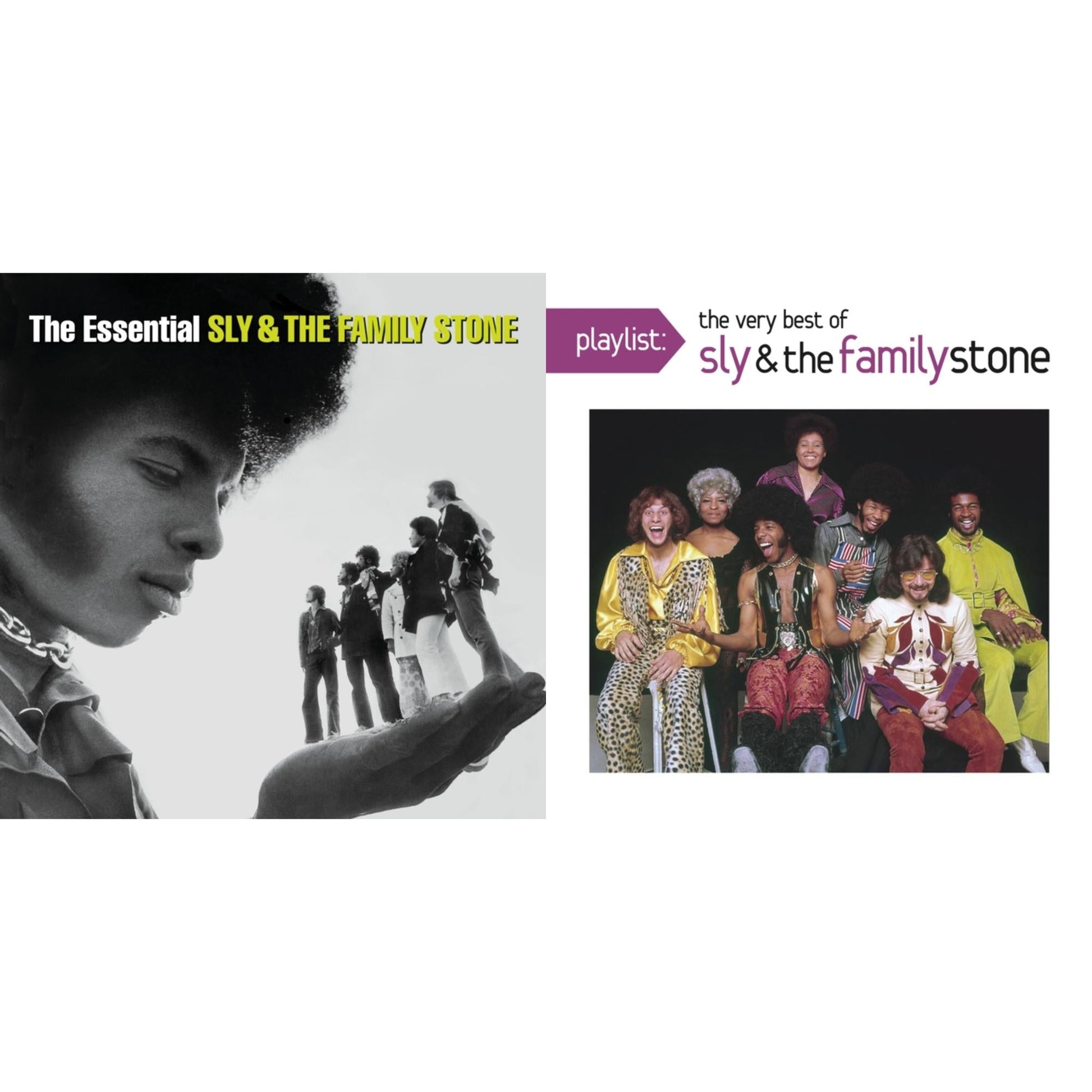 Sly & The Family Stone - Essential Sly & Family Stone & Playlist: Very Best Of Sly & Family Stone - CD Bundle