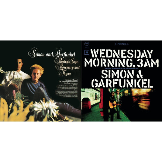 Simon & Garfunkel - Wednesday Morning 3 A.M. & Parsley Sage Rosemary & Thyme - CD Bundle