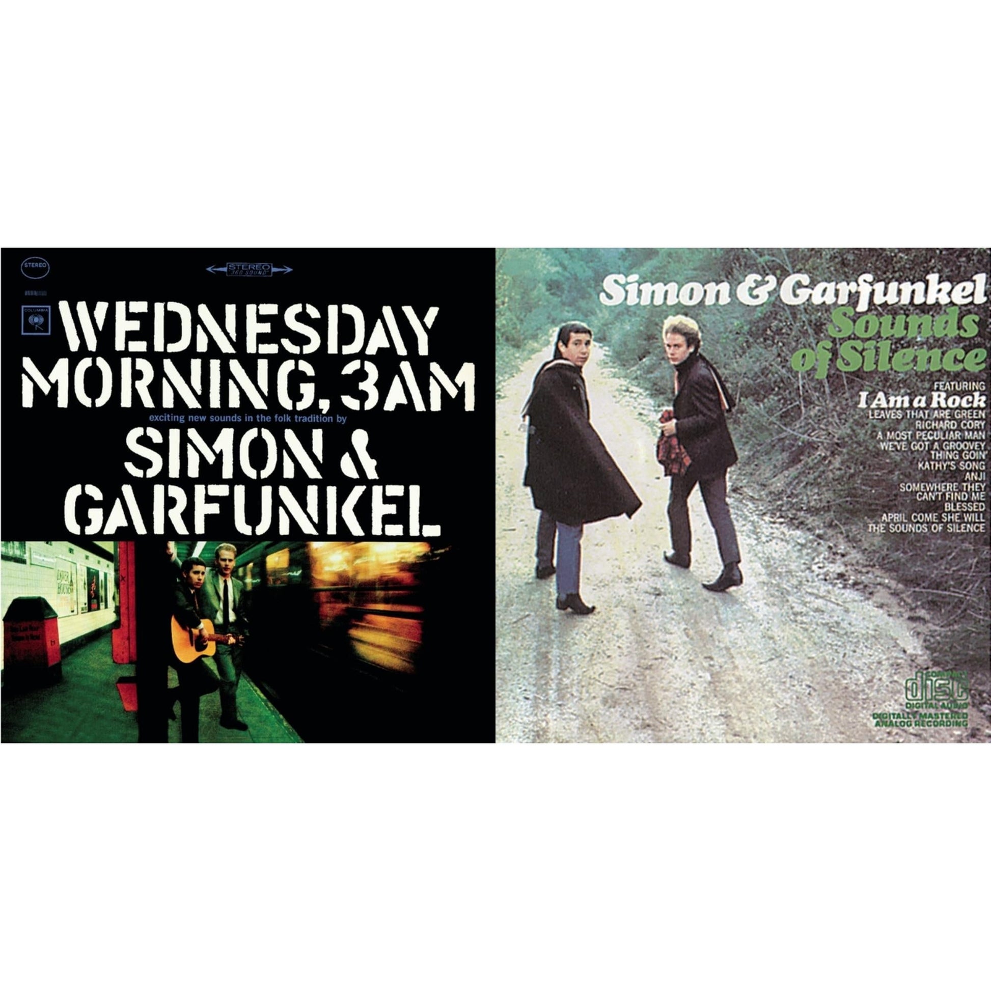 Simon & Garfunkel - Wednesday Morning 3 A.M. & Sounds Of Silence - CD Bundle