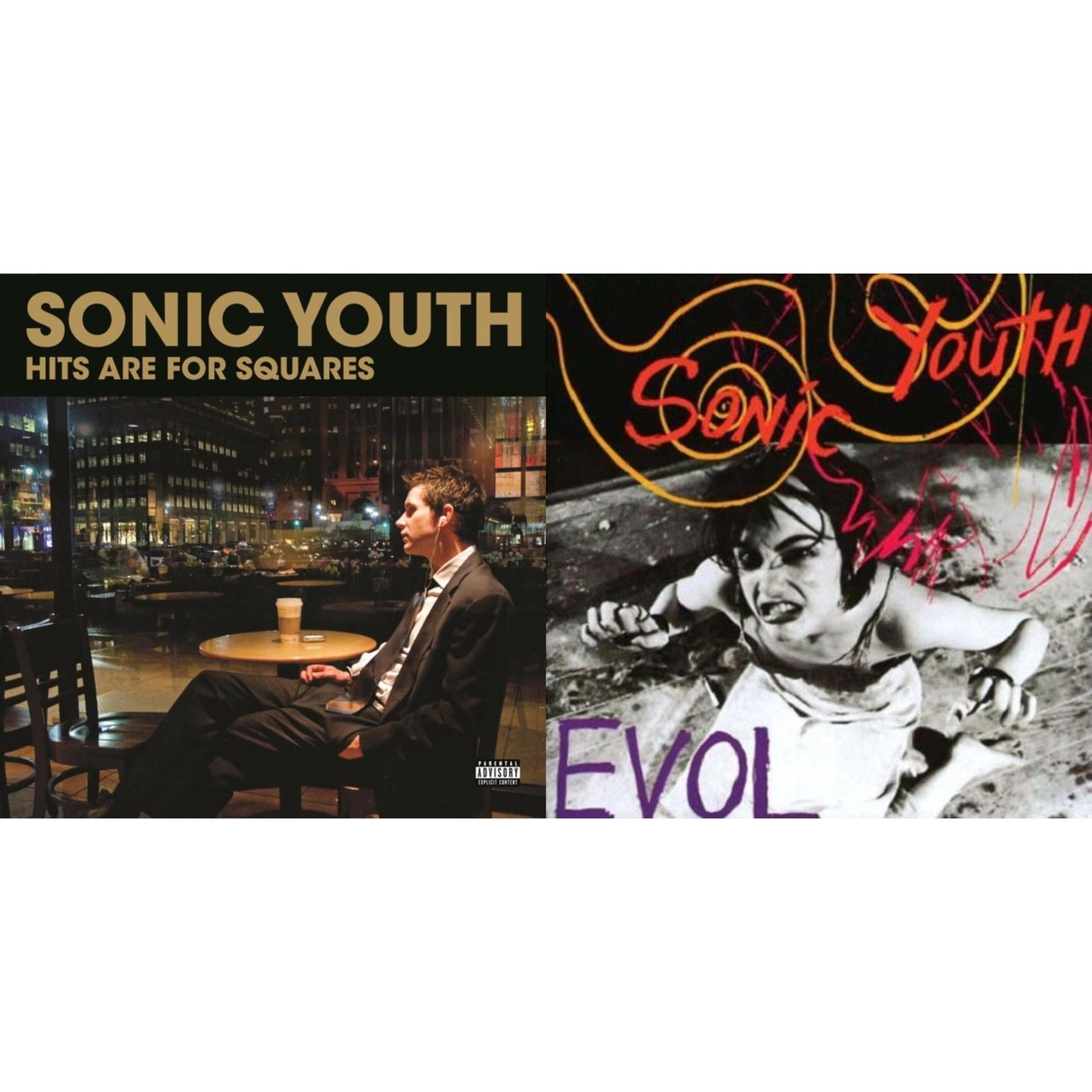 Sonic Youth - Hits Are For Squares (2LP) & Evol
