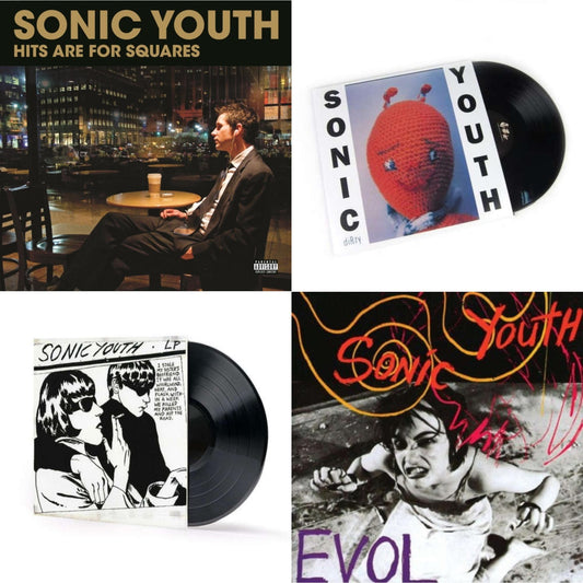 Sonic Youth - Hits Are For Squares (2LP) & Dirty & Goo & Evol