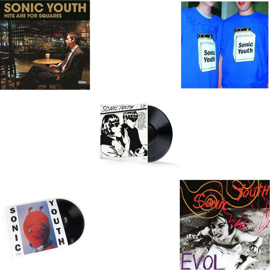 Sonic Youth - Hits Are For Squares (2LP) & Dirty & Goo & Washing Machine & Evol