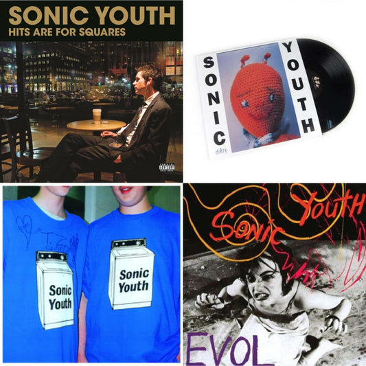 Sonic Youth - Hits Are For Squares (2LP) & Dirty & Washing Machine & Evol