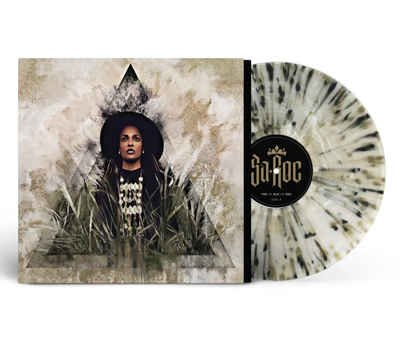 Sa-Roc - The Sharecropper's Daughter (Bonus Vinyl) [Gold, Black & White Splatter] Vinyl Record