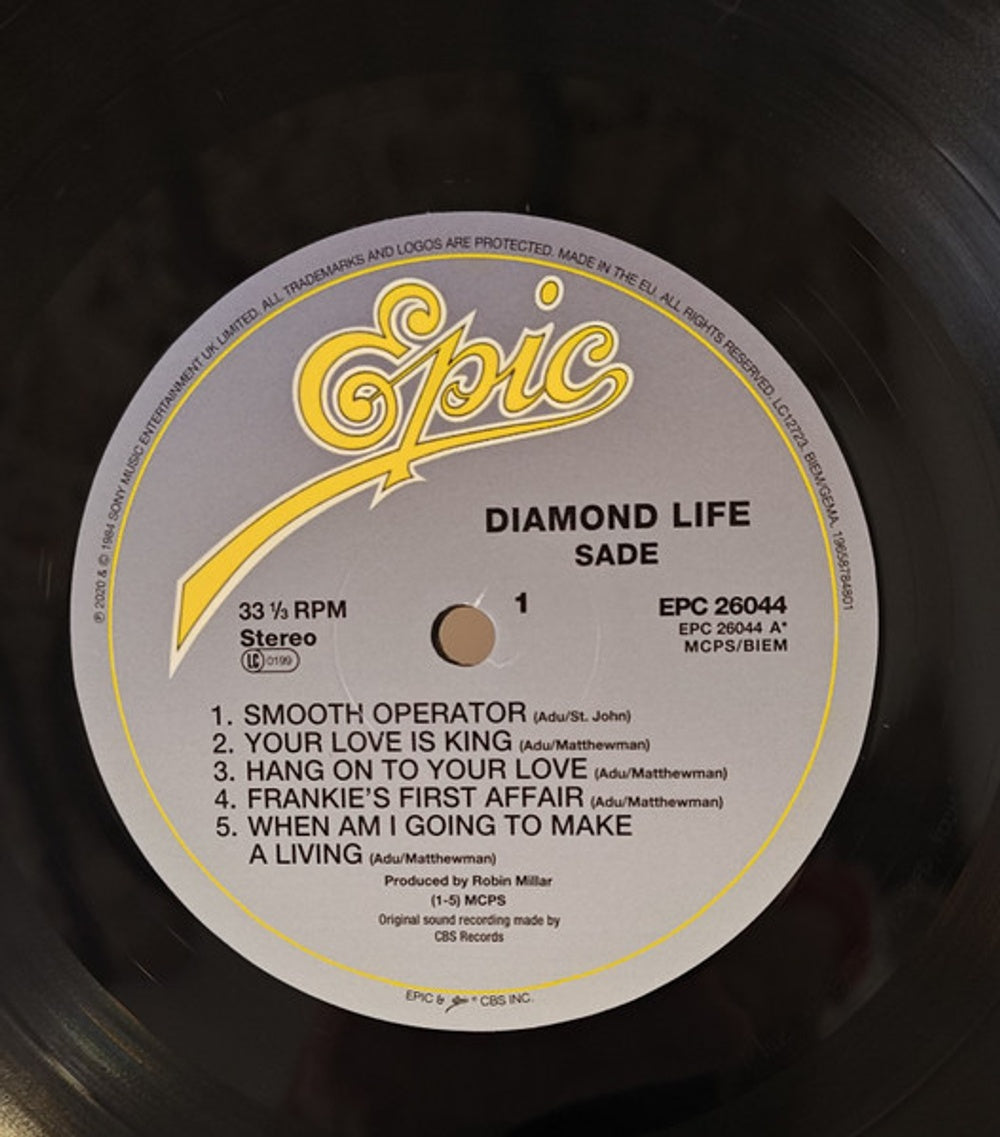 Sade – Diamond Life (LP Vinyl) Vinyl Record