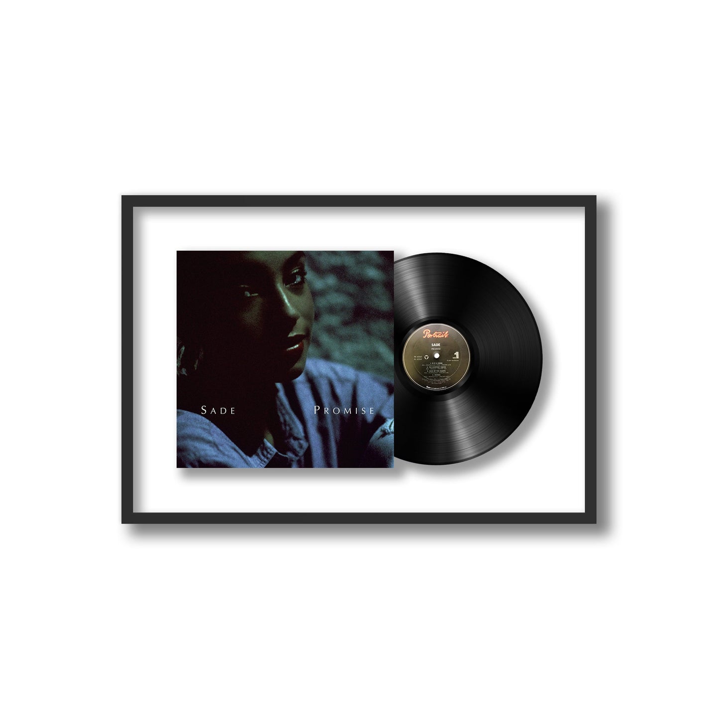 Sade Promise Framed Vinyl Record