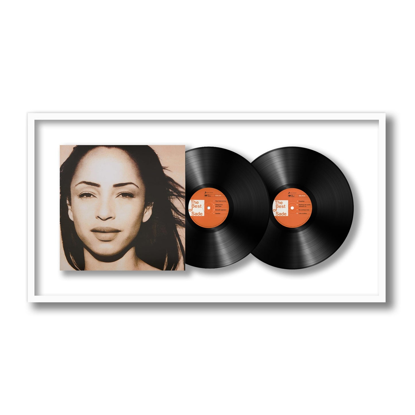 Sade The Best of Sade Framed Vinyl Record