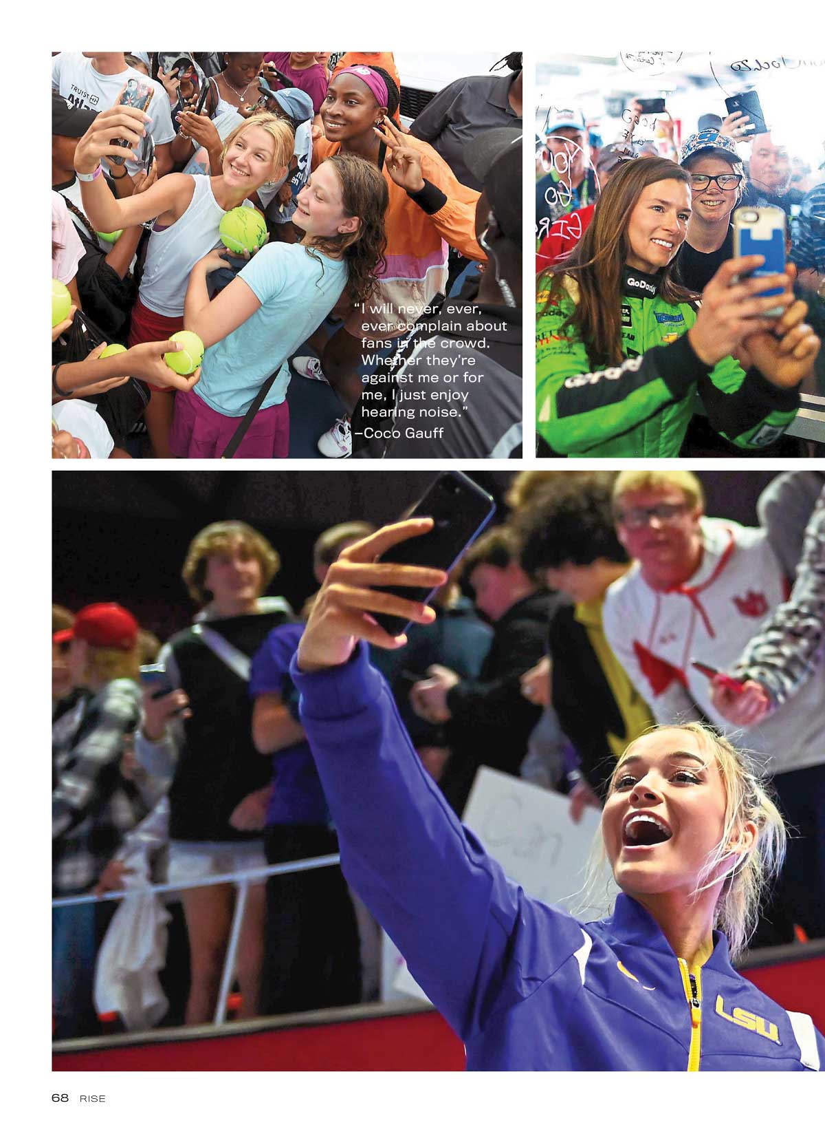 RISE Women In Sports - Caitlin Clark, Olivia Dunne, Coco Gauff, Countdown To Olympics, Women's Soccer, NIL Pioneers Earning Millions, Chloe V. Mitchell, GOATS, Female Empowerment, Title IX, +More!