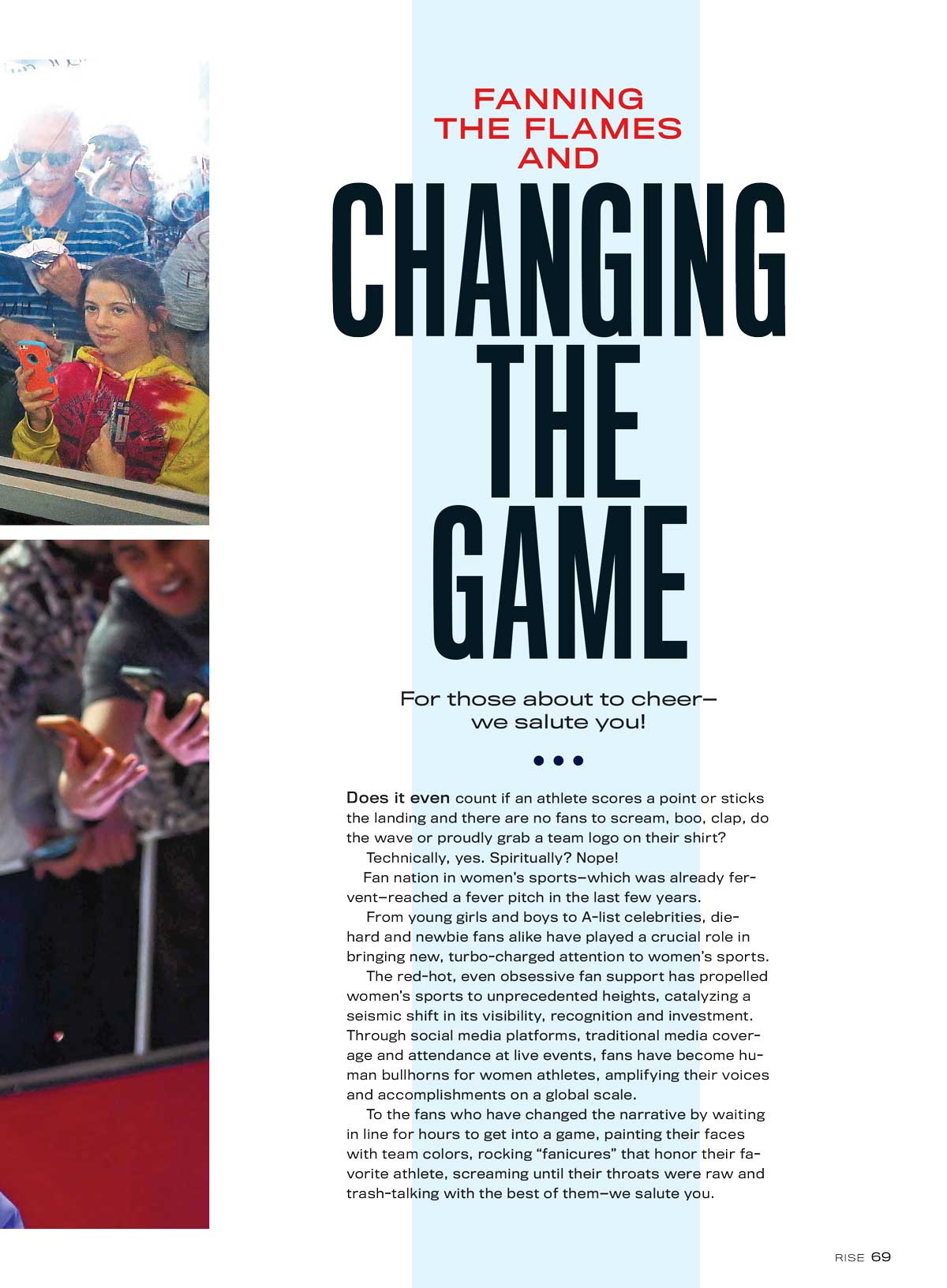 RISE Women In Sports - Caitlin Clark, Olivia Dunne, Coco Gauff, Countdown To Olympics, Women's Soccer, NIL Pioneers Earning Millions, Chloe V. Mitchell, GOATS, Female Empowerment, Title IX, +More!