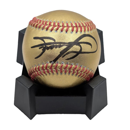 Sammy Sosa Autographed Rawlings Authentic Gold Baseball - JSA