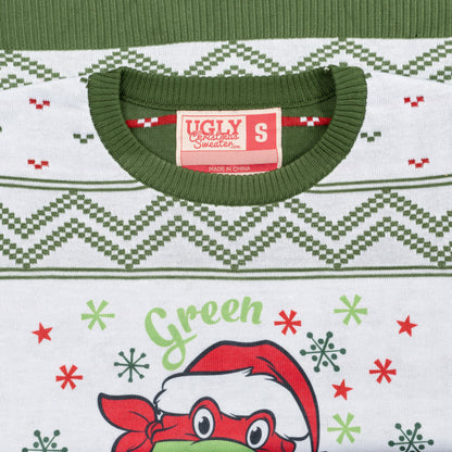 Green Greetings TMNT Christmas Sweater