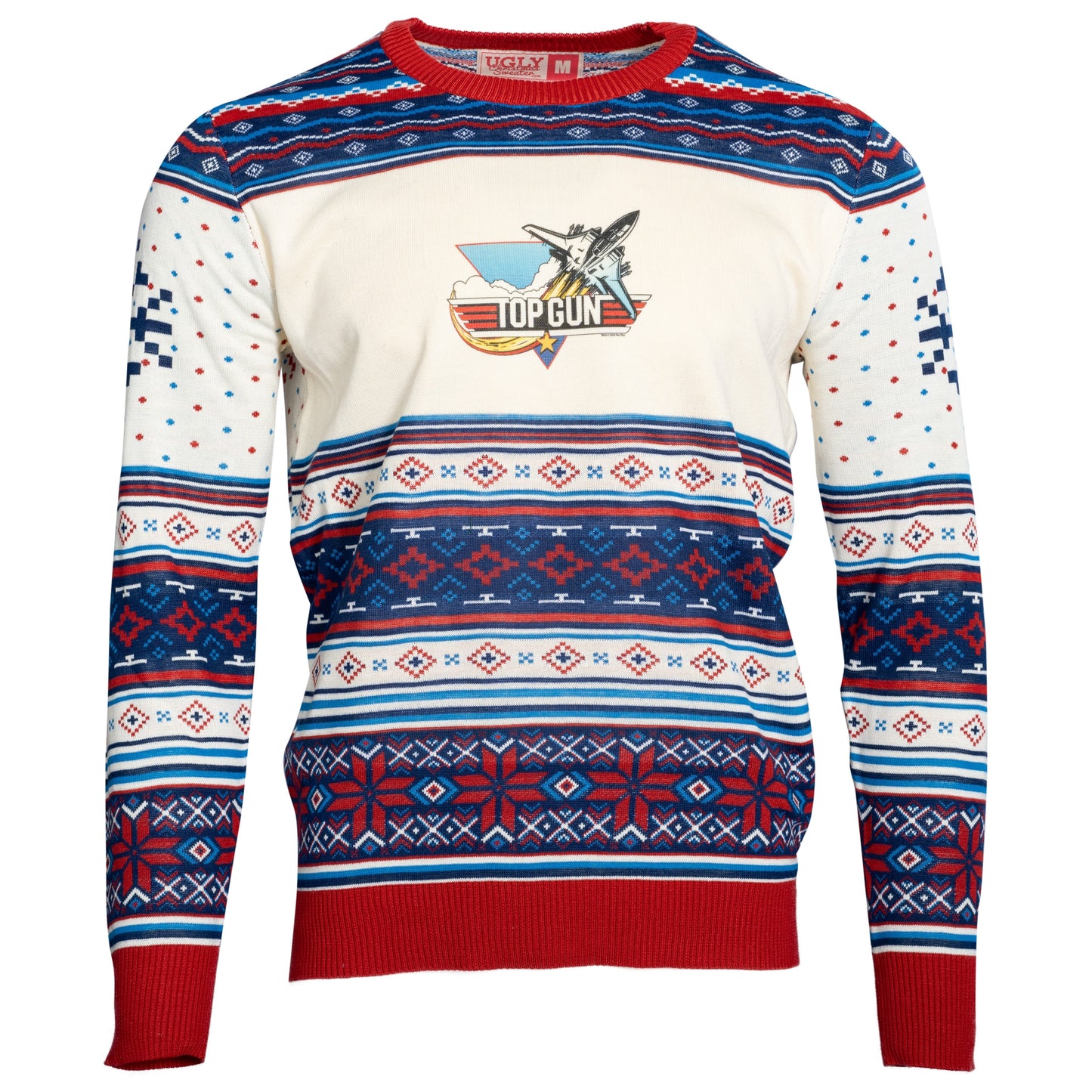 Top Gun Fighter Jet Christmas Sweater