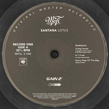 Santana – Lotus (Mobile Fidelity 3-LP Vinyl) Vinyl Record