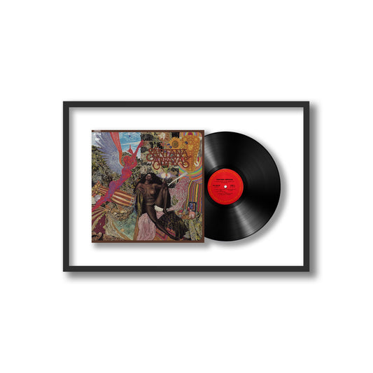 Santana Abraxas Framed Vinyl Record