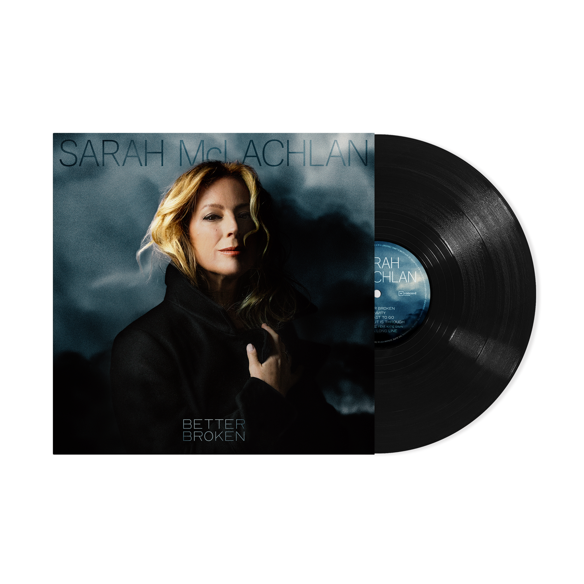 Sarah McLachlan - Better Broken - Black Vinyl Record