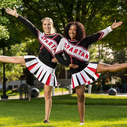 Cheerleader Halloween Costume for Mens and Womens Adult Unisex Varsity High School Cosplay