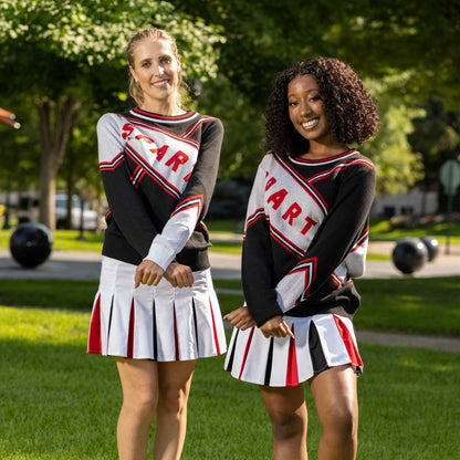 Cheerleader Halloween Costume for Mens and Womens Adult Unisex Varsity High School Cosplay