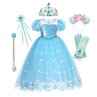 Frozen Princess Dress For Girls