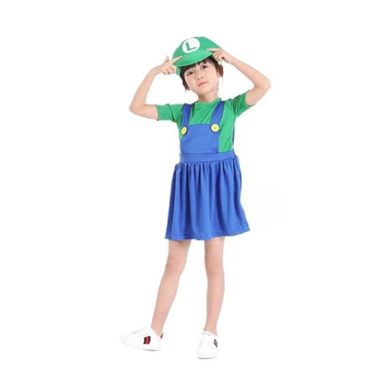 Luigi & Mario Halloween Cosplay Costumes