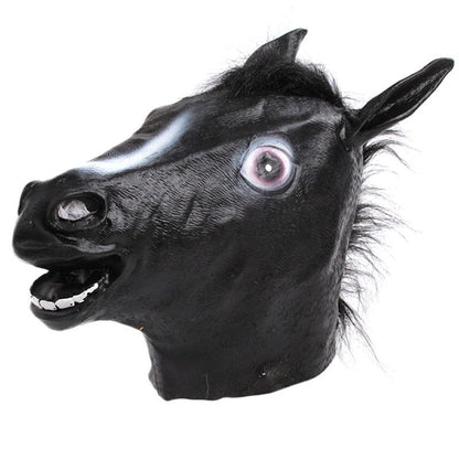 Halloween  Latex Horse Head Mask