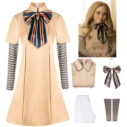 M3gan Cosplay Costume for Women and Girls