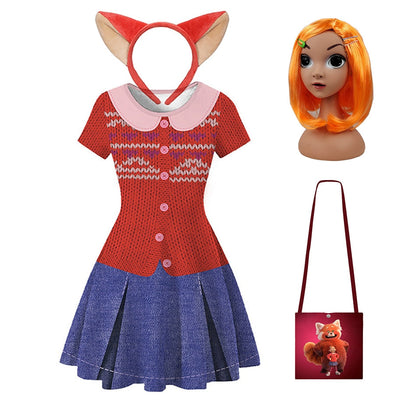 Disney Turning Red Princess Dress Costume