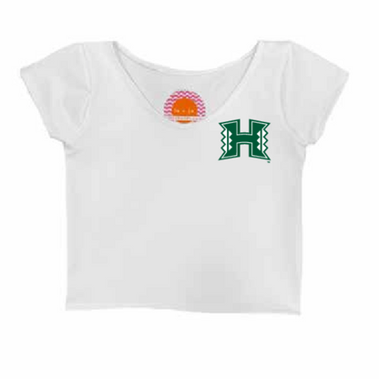 University of Hawaii Babydoll Womens Tee Shirt Officially Licensed