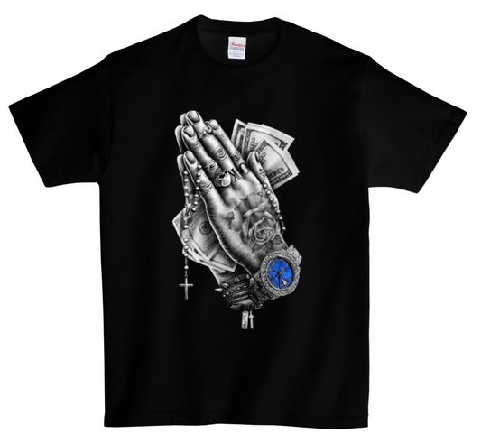 Pray Hands with money Full color Edition