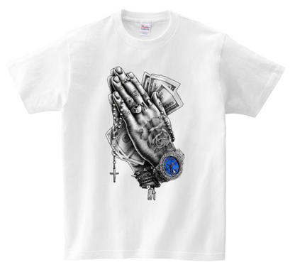 Pray Hands with money Full color Edition