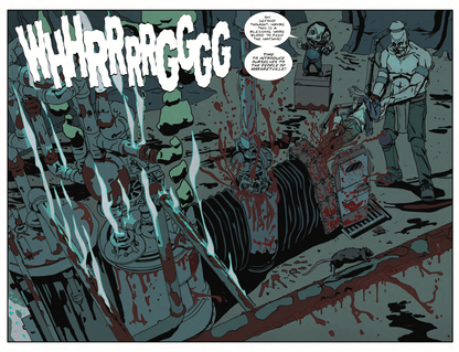 My Brother's Blood Machine by Claudio Sanchez - Comic Book Issue 4 of 6 (Exclusive Cover)
