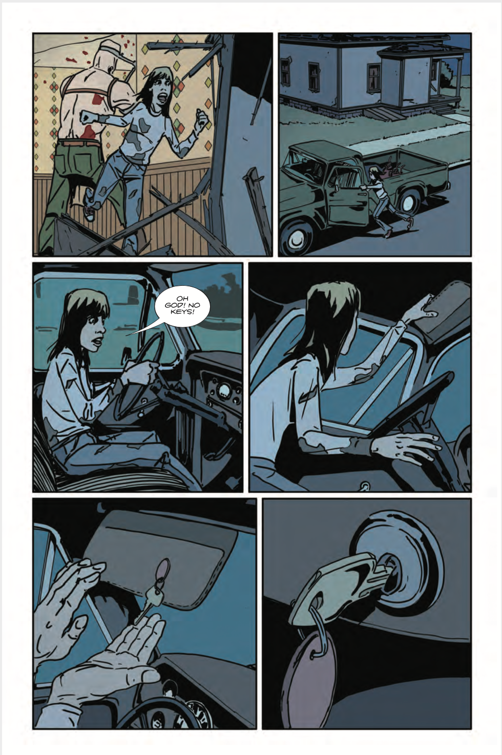 My Brother's Blood Machine by Claudio Sanchez - Comic Book Issue 6 of 6 (Exclusive Cover)