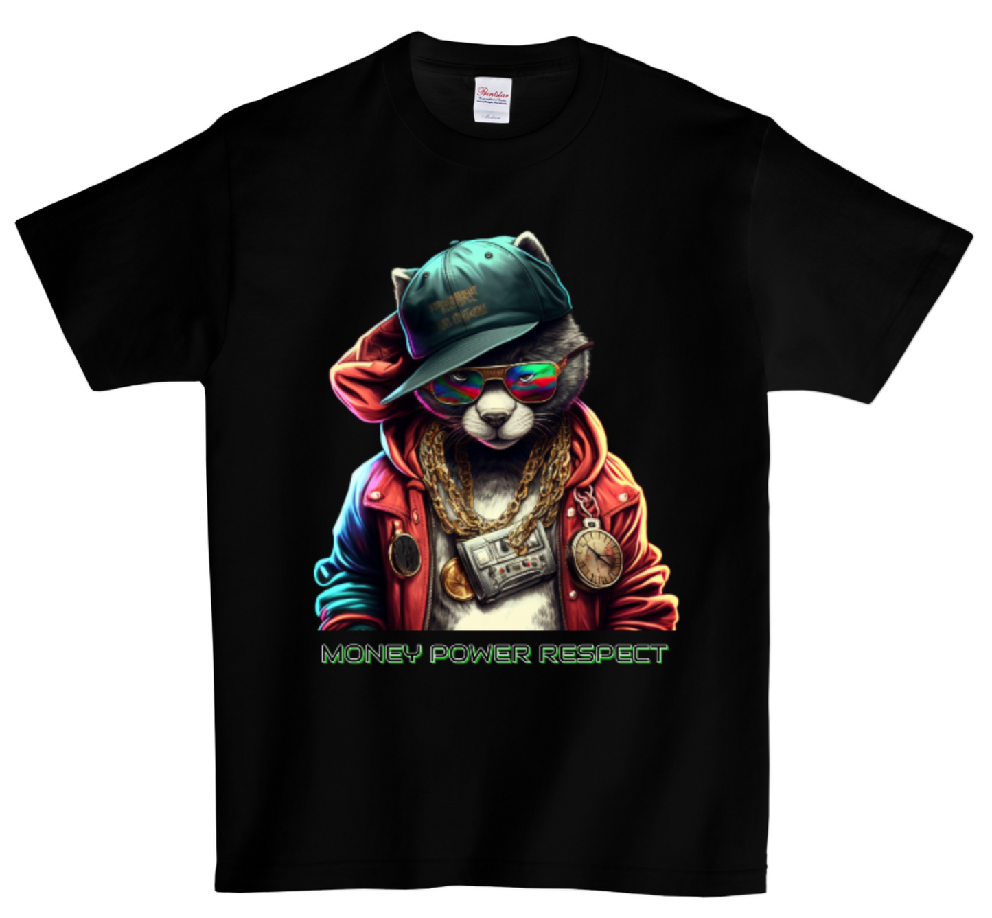 Money Power Respect T-Shirts DTG Full color Edition