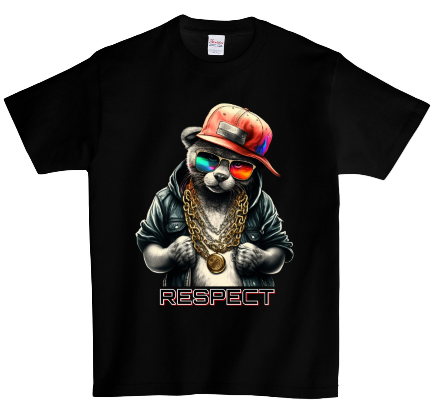 Respect Cat T-Shirts DTG Full color Edition