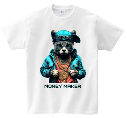 Teddy Money Maker T-Shirts DTG Full color Edition