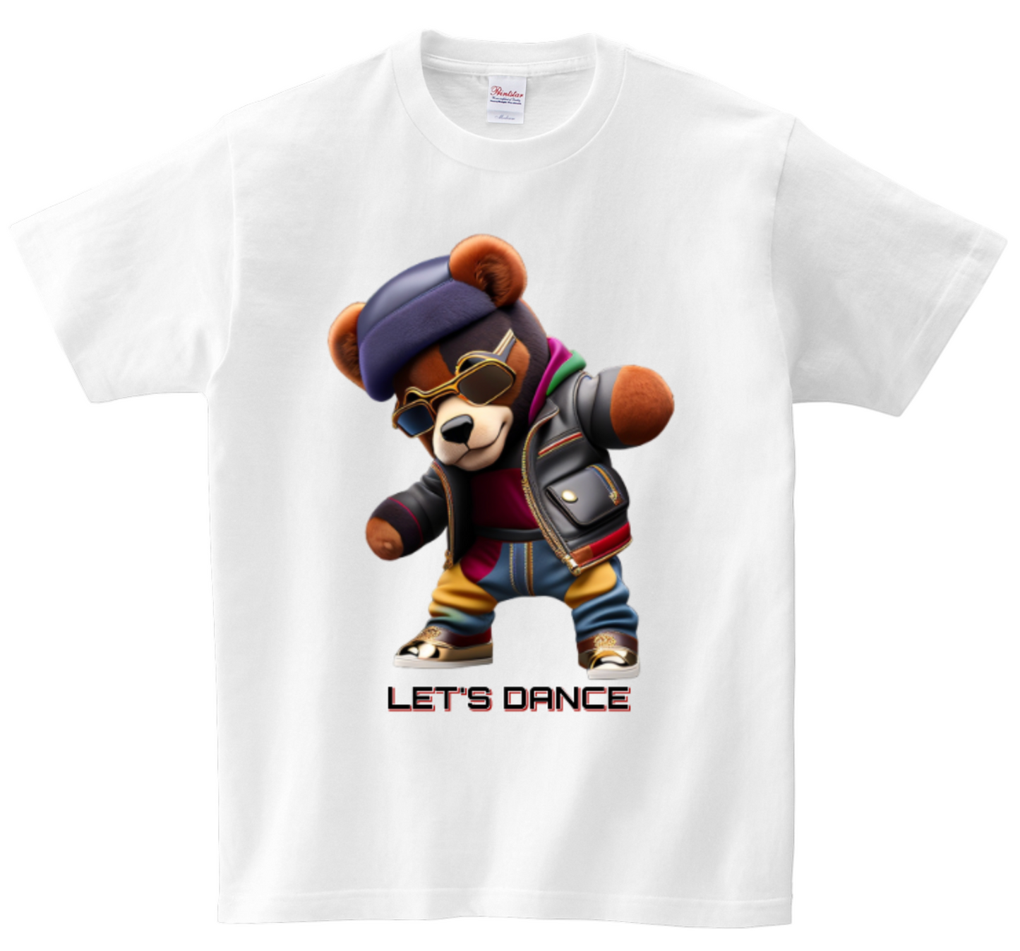 Teddy Let's Dance AI T-Shirts DTG