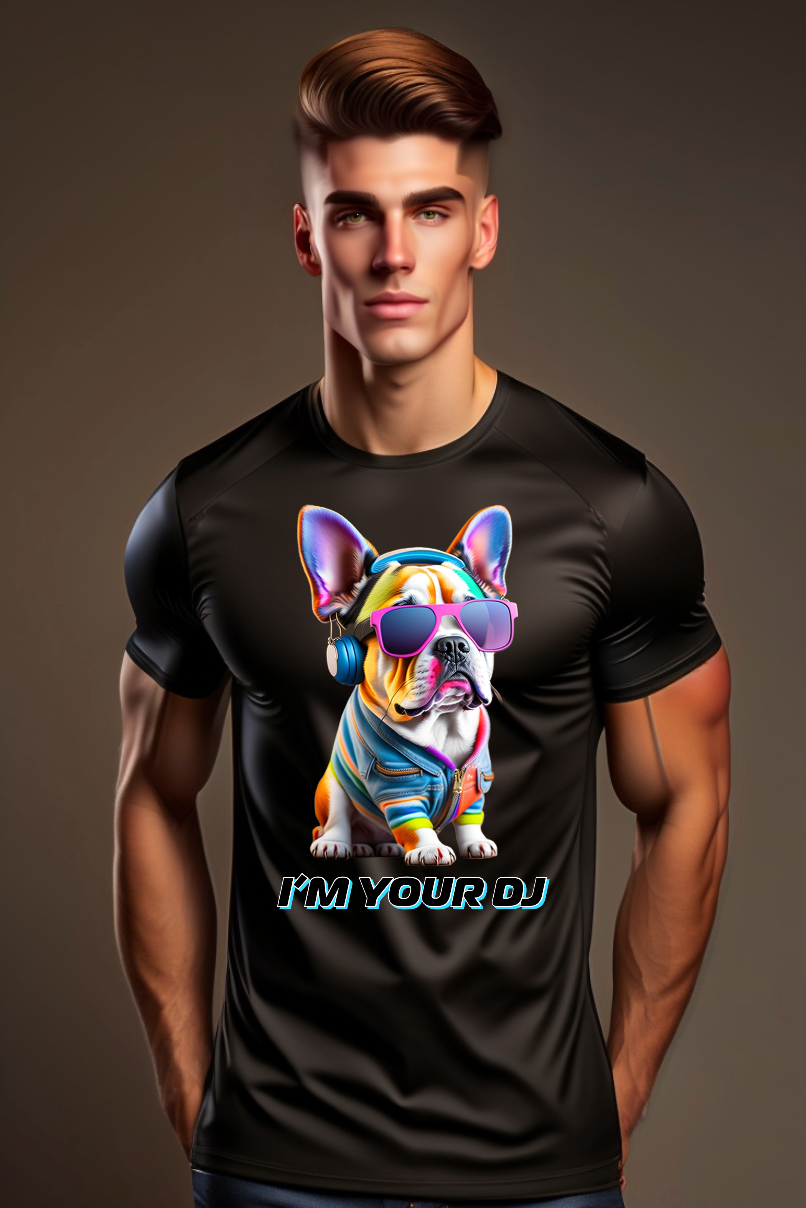 Frenchie I'm your DJ T-Shirts | Grooveman Music