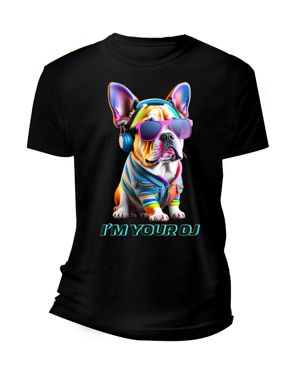 Frenchie I'm your DJ T-Shirts | Grooveman Music