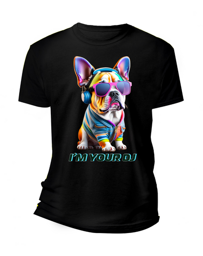 Frenchie I'm your DJ T-Shirts | Grooveman Music