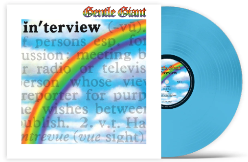 Gentle Giant - In'terview (Steven Wilson Remix) [Blue] Vinyl Record