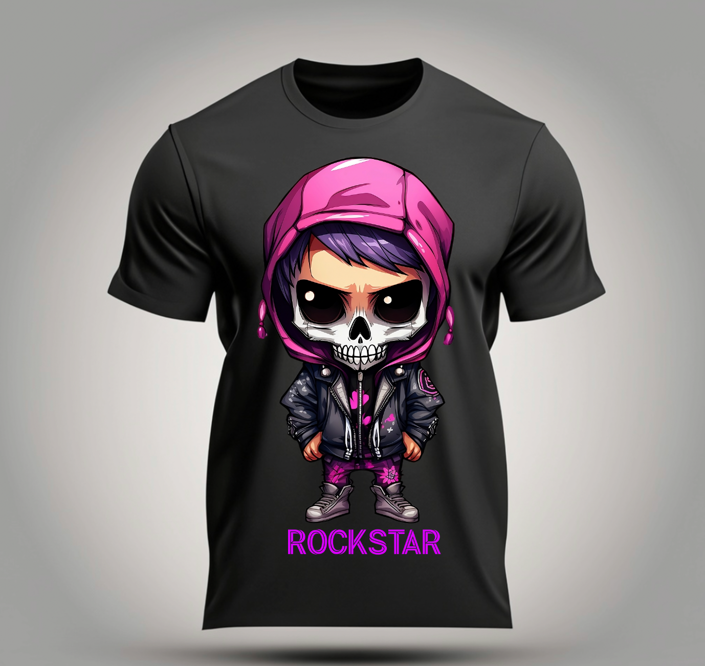 Skull Boy Rockstar T-Shirts | Grooveman Music