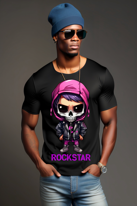 Skull Boy Rockstar T-Shirts | Grooveman Music