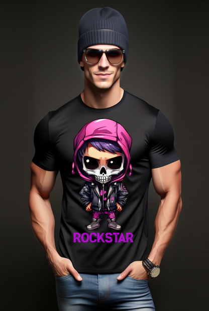 Skull Boy Rockstar T-Shirts | Grooveman Music