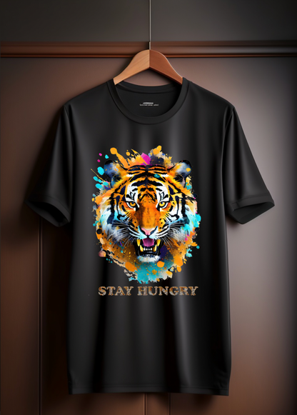 Tiger Colorful Exclusive Design T-Shirts | Grooveman Music