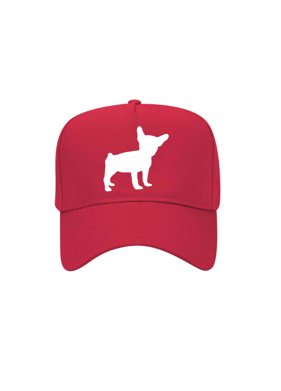 5 Panel Mid Profile Baseball Cap Frenchie Shadow