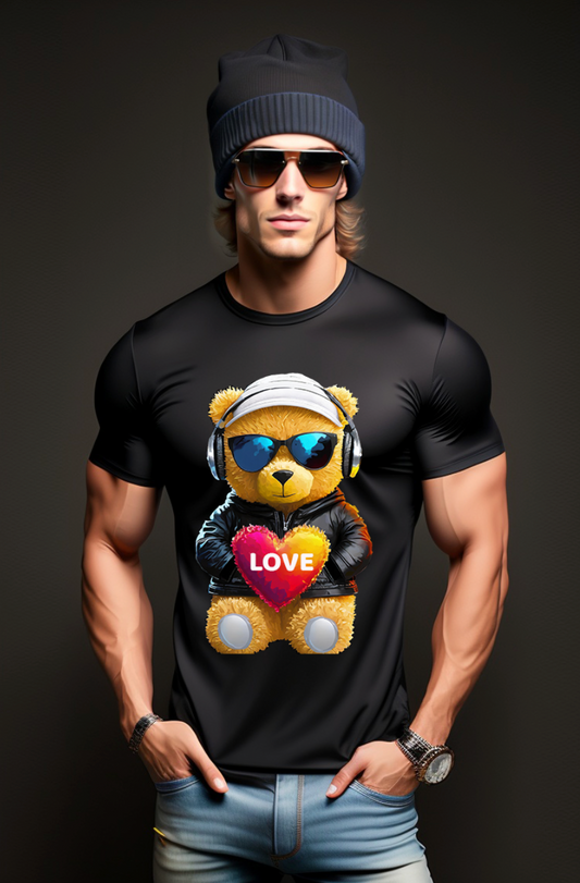 Teddy Love Art Exclusive T-Shirts | Grooveman Music