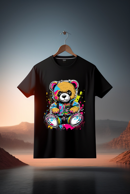 Teddy Graffiti Art Exclusive T-Shirts | Grooveman Music