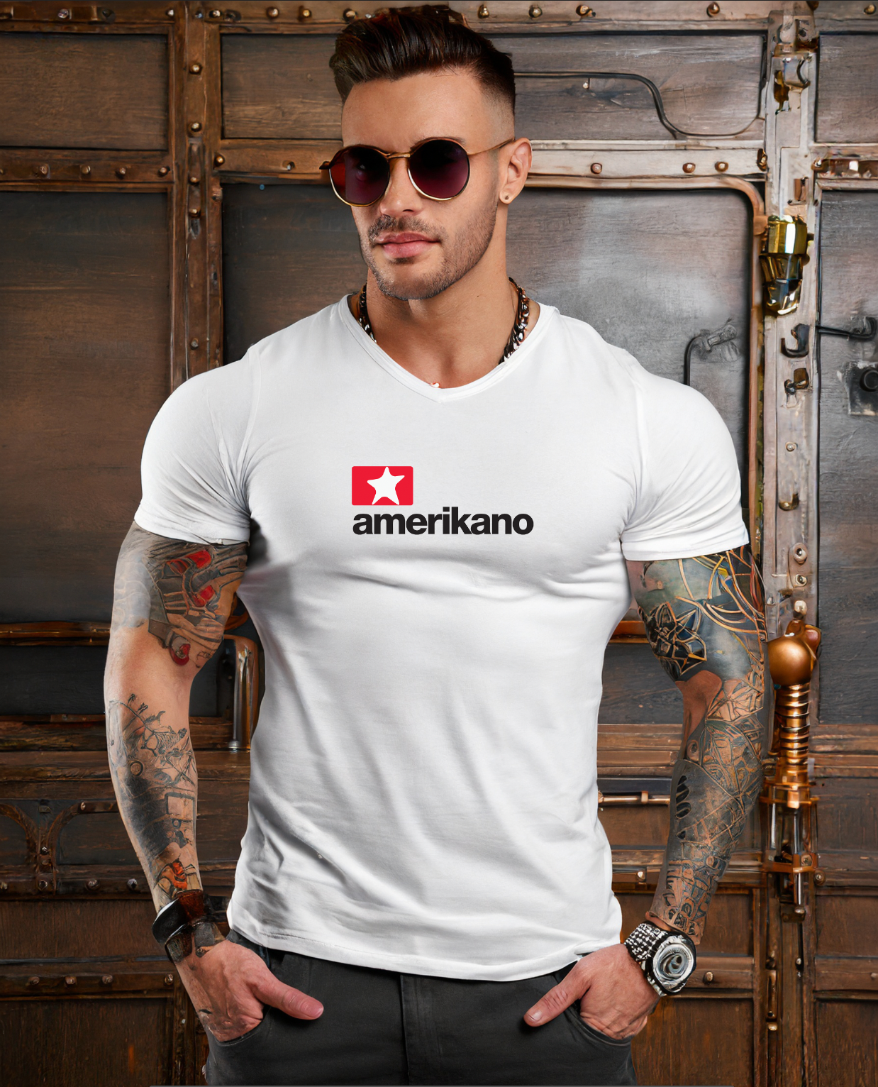 Amerikano TM Exclusive T-Shirts | Grooveman Music