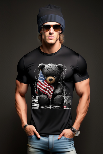 Teddy Flag Amerikano TM Exclusive T-Shirts | Grooveman Music