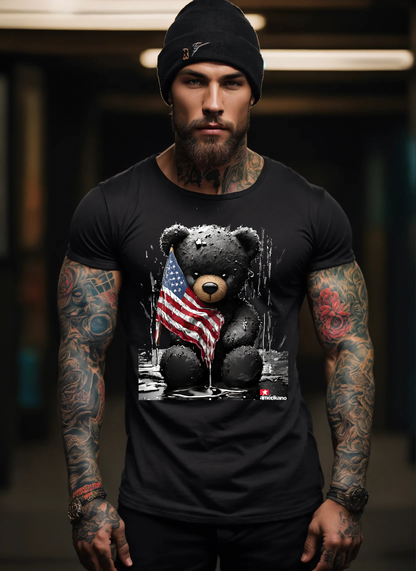 Teddy Flag Amerikano TM Exclusive T-Shirts | Grooveman Music