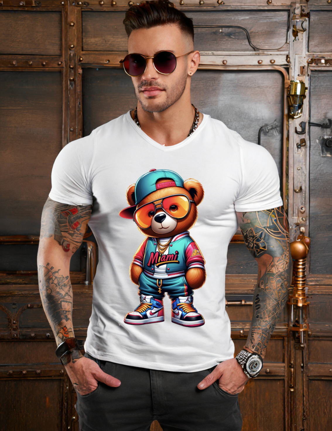 Teddy Miami Art Exclusive T-Shirts | Grooveman Music